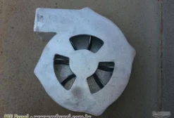 Kit Turbina Foguista para Fornos de Aviários - Alumínio 390mm e Rotor 285mm