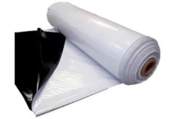 Lona Dupla Face Preta e Branca para Silagem com Proteção UV - 6x100 a 14x50