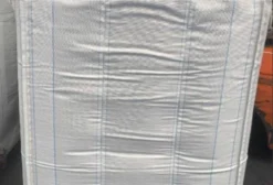 Big Bag Travado Branco 100x120x140 cm com Válvula - Seminovo - Pronta Entrega