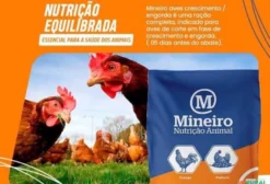 Ração Mineiro para Frango de Corte – Fase de Crescimento 40kg