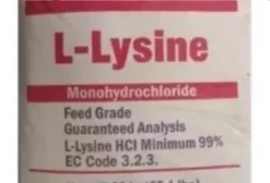 Lisina 98,5% para Ração Animal - Saco 25kg - Suplemento Aminoácido