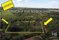 Chácara Urbana de 1,85 Hectare em Valparaíso de Goiás – GO