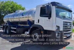 Tanque Rodoviário de Inox Novo – Projetado para Transporte Seguro de Líquidos