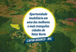 Chácaras à Venda em Capim Branco - MG | Áreas de 4.550 a 9.391 m²