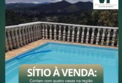 Chácara à venda em Miguel Pereira, RJ – 4 mil m² com piscina e área gourmet