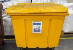 Container de Lixo 1000 Litros em Plástico Resistente – Suporta até 400kg