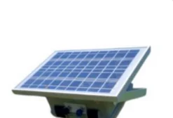 Kit Cerca Elétrica Rural Solar 8.000V com Bateria de Alta Duração e Voltímetro