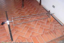 Carrossel de Espeto para Churrasco no Rolete com 3 Lanças em Aço Inoxidável
