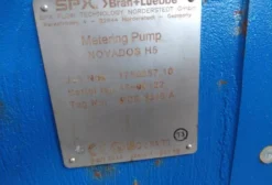Bomba Dosadora SPX Flow Novados H5 - 1.000 Bar / 22.000 L/h - Equipamento Novo