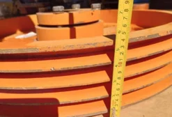 Polia Nova de 760 mm com 4 Bornes Tipo C para Máquinas Agrícolas