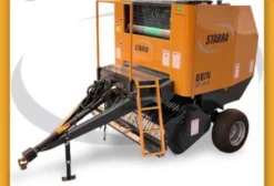Enfardadeira Redonda Stabra Odin SCF 12-13 – Fardos 1,20 x 1,30 m até 500 kg