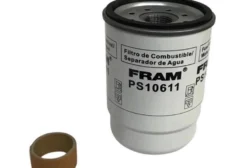Filtro de Combustível com Dreno Mann PS10611/PSD-530/1 para Tratores John Deere e Valtra